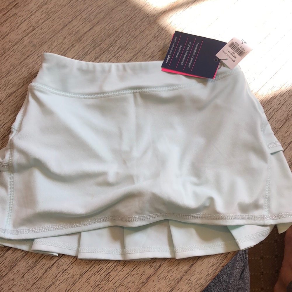 Girls mint green gap athletic skort